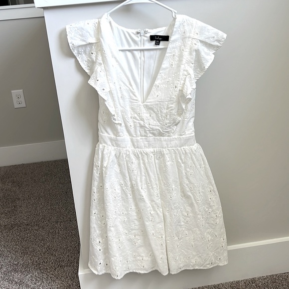Lulus white dress- XS - Picture 2 of 5